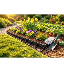 Ágyásszegély a kertben – ezért nélkülözhetetlen minden veteményesben és virágágyásban