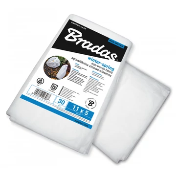 BRADAS agrotextil téli-tavaszi fehér 1,1m X 5m 30 gr-os