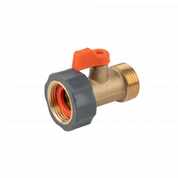 BRADAS BRASS SOFT 3/4&quot; BM csapcsatlakozó szeleppel 3/4&quot; KM kimenettel