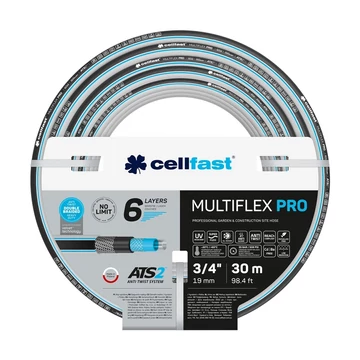 13-801 Cellfast multiflex pro 6 rétegű locsolótömlő 13-801 Cellfast multiflex pro 6 rétegű locsolótömlő