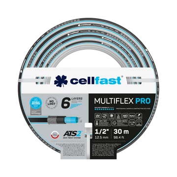 13-801 Cellfast multiflex pro 6 rétegű locsolótömlő 13-801 Cellfast multiflex pro 6 rétegű locsolótömlő