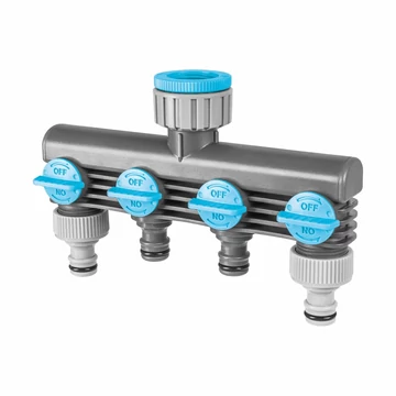52-240 CELLFAST elzárható csapcsatlakozó 4 utas 3/4″-1″ 52-240 CELLFAST elzárható csapcsatlakozó 4 utas 3/4″-1″