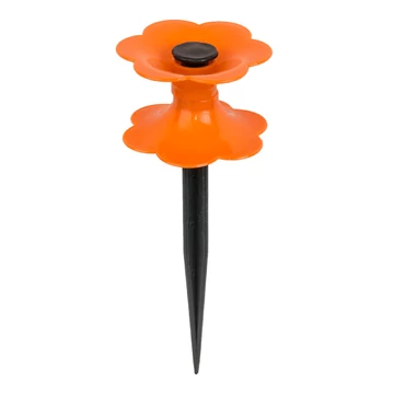 ECO-WF120 Tömlővezető leszúrótüske narancs virág ECO-WF120 Tömlővezető leszúrótüske narancs virág