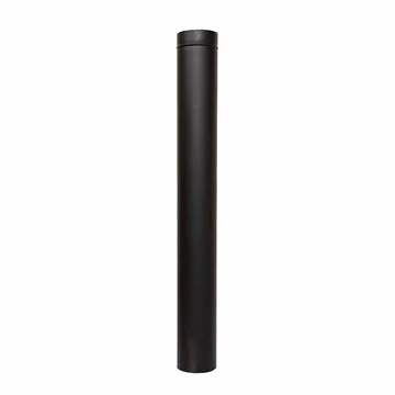 Füstcső-kályhacső fekete 120 mm X 1000 mm Füstcső-kályhacső fekete 120 mm X 1000 mm