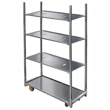 Megerősített dán kocsi-virág tároló kocsi, virágos tárolókocsi