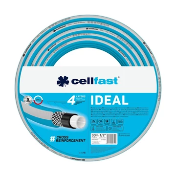 CELLFAST IDEAL 4 rétegű locsolótömlő CELLFAST IDEAL 4 rétegű locsolótömlő