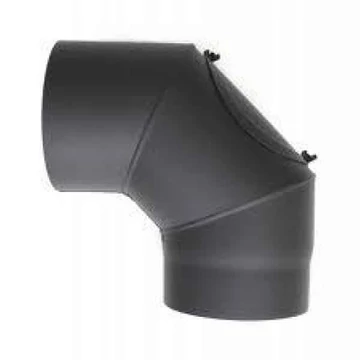 GT-120/90-200 Füstcső könyök 120/90º 200x200mm tisztítónyílással GT-120/90-200 Füstcső könyök 120/90º 200x200mm tisztítónyílással