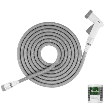 BRADAS SECRET HOSE rugalmas öntözőkészlet 15m-45m - szürke BRADAS SECRET HOSE rugalmas öntözőkészlet 15m-45m - szürke