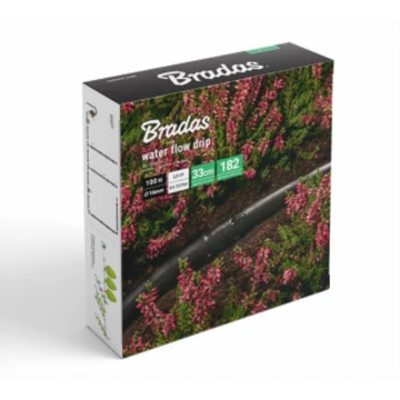 DSWWF100-SET4-T BRADAS WATER FLOW csepegtető tömlő készlet vízáramlás szabályozóval DSWWF100-SET4-T BRADAS WATER FLOW csepegtető tömlő készlet vízáramlás szabályozóval